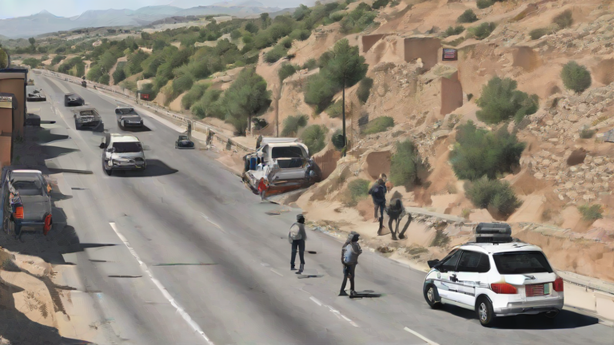 Ilustración editorial sobre sociedad: Muere motorista en accidente de tráfico en Villares de la Reina, Salamanca