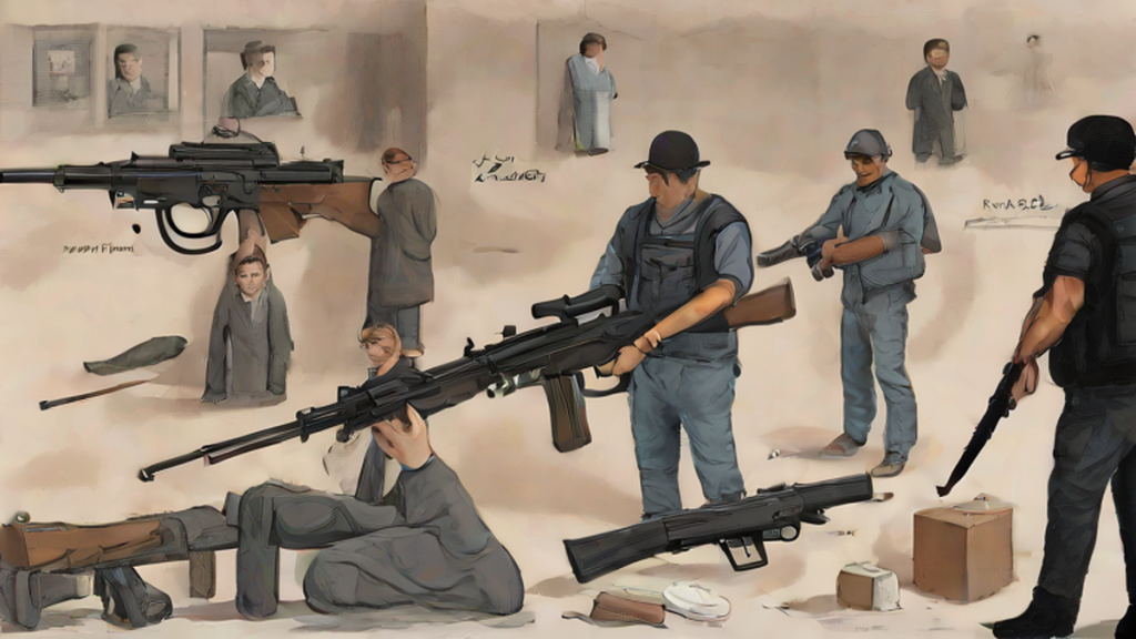 Ilustración editorial sobre seguridad: EU entrega a México tres fugitivos, uno de ellos presunto CJNG