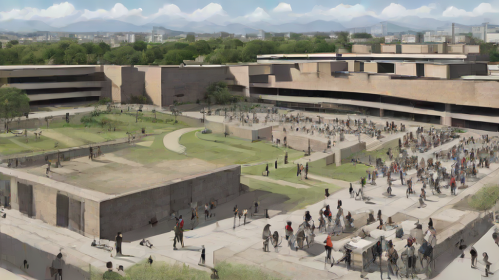 Ilustración editorial sobre sociedad: UNAM Confirma Horarios y Sedes del Examen de Control