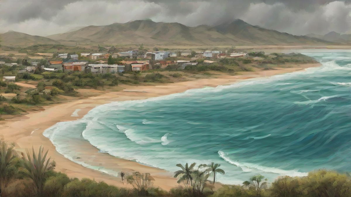 Ilustración editorial sobre sociedad: Lluvias intensas y oleaje elevado : monzón mexicano golpeará las playas hoy 18 de agosto