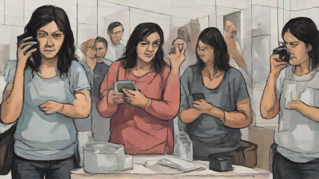 Ilustración editorial sobre seguridad: Detienen a tres mujeres con droga en León