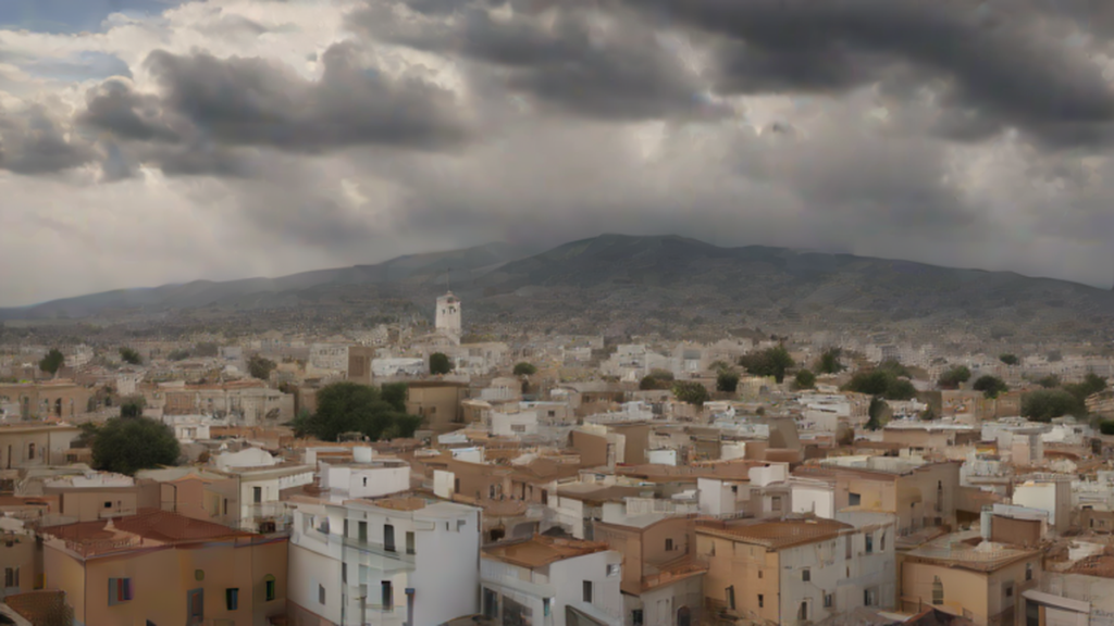 Ilustración editorial sobre medio ambiente: Cielo mayormente nublado, sin lluvias este jueves en Guanajuato