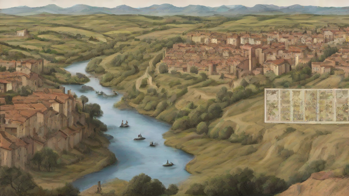Ilustración editorial sobre sociedad: Parte de segundo premio de la Lotería Nacional en Quintanar de la Sierra y Salamanca