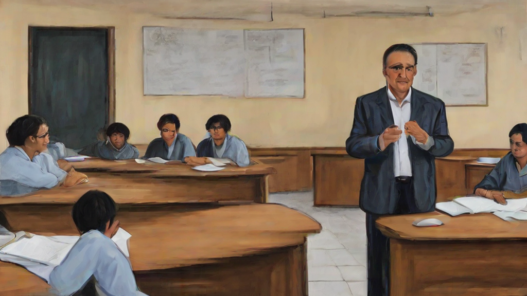 Ilustración editorial sobre sociedad: UNAM detecta 22 intentos de trampa en examen presencial tras crisis por IA
