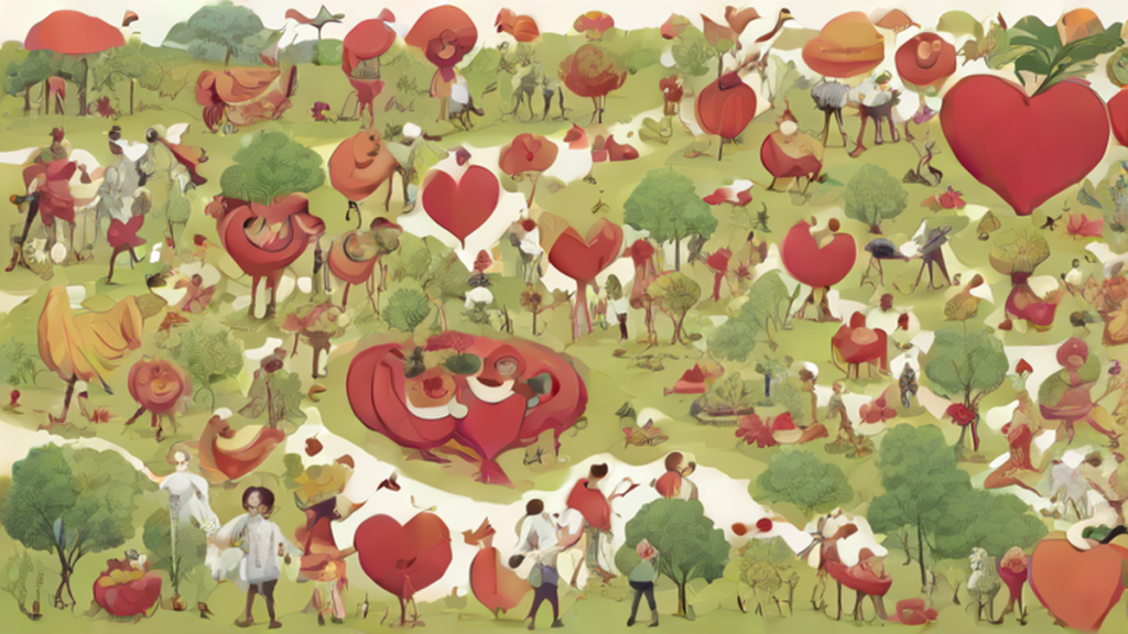 Ilustración editorial sobre salud: Efemérides del 29 de septiembre: Día Nacional del Maíz y Día Mundial del Corazón