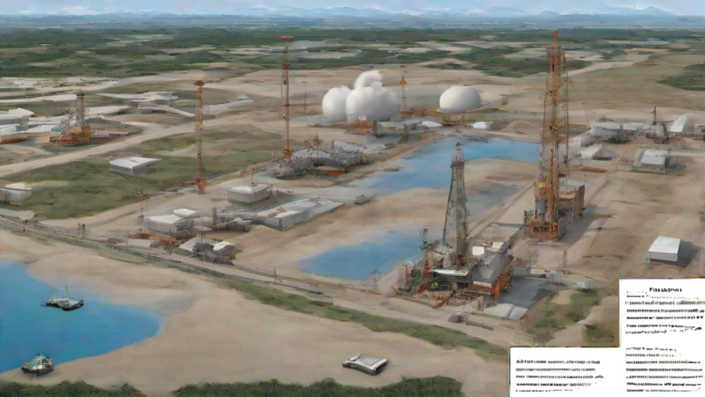 Ilustración editorial sobre sociedad: Nuevo derrame de Pemex en Campeche activa operativo naval